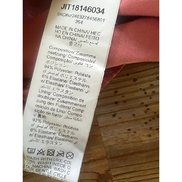 SHEIN Curve 0XL Pink Print Corset Maxi Dress Bodycon Mesh Long Sleeve Y2K - Picture 4 of 11